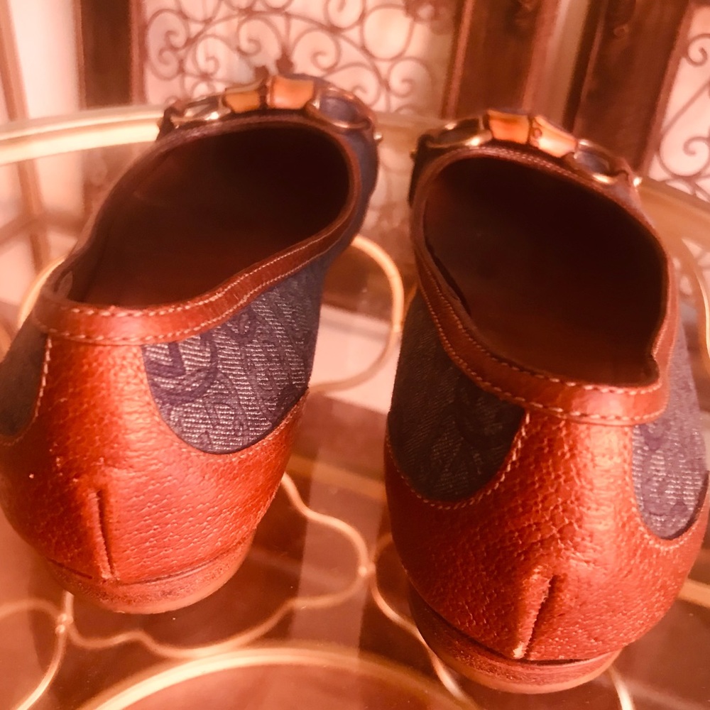 Authentic Gucci Flats Denim 6 - Picture 3 of 6